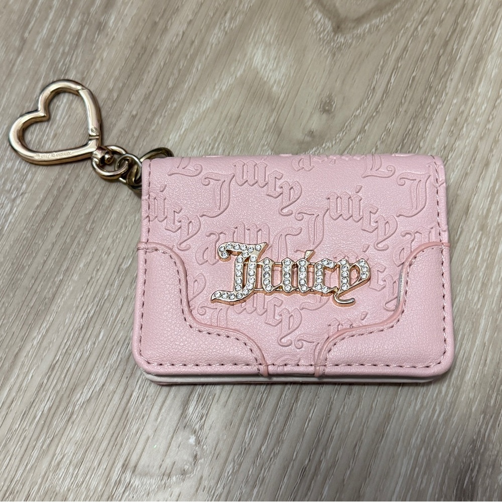 Juicy Couture Heart Card Holder Wallet